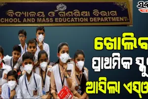 ପ୍ରାଥମିକ ବିଦ୍ୟାଳୟ ଖୋଲିବା ନେଇ ଗାଇଡ୍‌ଲାଇନ୍‌ ଜାରି କଲା ଗଣଶିକ୍ଷା ବିଭାଗ, ଜାଣନ୍ତୁ କେଉଁ କେଉଁ ନିୟମ ରଖିଲେ ସରକାର?