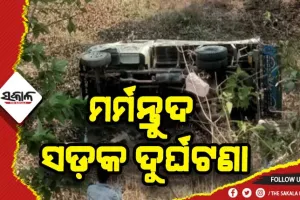 ଚାଲିଚାଲି ଯାଉଥିବା ବେଳେ ମାଡ଼ିଗଲା ଟ୍ରକ, ଦମ୍ପତି ମୃତ