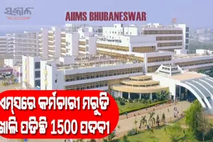 ସମସ୍ୟା ଘେରରେ ଭୁବନେଶ୍ବର ଏମ୍‌ସ, ଖାଲି ପଡିଛି ୧୫୦୦ ପଦବୀ