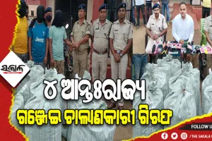 ୪ ଆନ୍ତଃରାଜ୍ୟ ଚୋରା ଗଞ୍ଜେଇ ଚାଲାଣକାରୀ ଗିରଫ: ୩ କୁଇଣ୍ଟାଲରୁ ଉର୍ଦ୍ଧ୍ବ ଗଞ୍ଜେଇ ସହ ୩ଟି କାର ଓ ୫ଟି ମୋବାଇଲ ଫୋନ ଜବତ