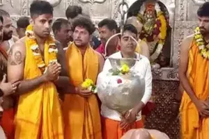 ଋଷଭ ପନ୍ତଙ୍କ ଆଶୁ ଆରୋଗ୍ୟ କାମନା କରି ମହାକାଳେଶ୍ୱର ମନ୍ଦିରରେ ପୂଜାର୍ଚ୍ଚନା କଲେ ଭାରତୀୟ ଖେଳାଳି