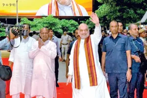 ଓଡ଼ିଶାରେ କେନ୍ଦ୍ର ଗୃହମନ୍ତ୍ରୀ ଅମିତ ଶାହ, ଆଜି ରାଜ୍ୟ ସରକାରଙ୍କ ସହ ଗୁରୁତ୍ୱପୂର୍ଣ୍ଣ ବୈଠକ