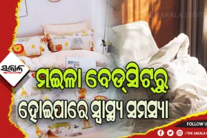 ମଇଳା ବେଡ୍‌ସିଟ୍‌ରୁ ହୋଇପାରେ ସ୍ବାସ୍ଥ୍ୟ ସମସ୍ୟା…..