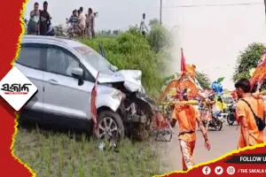 କାଉଡିଆଙ୍କ ଉପରେ ମାଡ଼ିଗଲା କାର୍: ୨ ମୃତ, ୧୧ ଆହତ