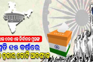 ‘ଦେଶରେ ଏକାସଙ୍ଗେ ଲୋକସଭା-ବିଧାନସଭା ନିର୍ବାଚନ ହେଲେ ପ୍ରତି ୧୫ ବର୍ଷରେ ୧୦ ହଜାର କୋଟି ଟଙ୍କା ଆବଶ୍ୟକ’