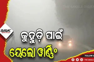 ଆସନ୍ତା ଦୁଇଦିନ ରାଜ୍ୟରେ ଜାରି ରହିବ ଘନ କୁହୁଡ଼ି, ୨୪ ଘଣ୍ଟା ପାଇଁ  ୧୦ ଜିଲ୍ଲାକୁ ୟେଲୋ ୱାର୍ଣ୍ଣିଂ ଜାରି