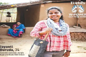 ‘ଫୋର୍ବସ୍‌’ରେ ସ୍ଥାନ ପାଇଲେ ମାଲକାନଗିରି ଝିଅ ଜୟନ୍ତୀ