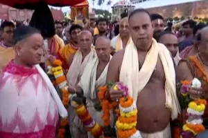 ଅକ୍ଷୟ ତୃତୀୟାରେ ଶ୍ରୀମନ୍ଦିରରୁ ରଥଖଳାକୁ ଆସିଲା ଆଜ୍ଞାମାଳ, ରଥ ନିର୍ମାଣ ପାଇଁ ଅନୁକୂଳ ହେଲା ରଥକାଠ