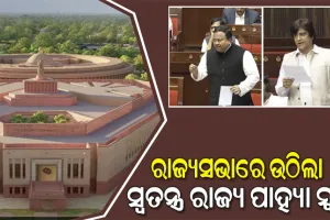 ଓଡ଼ିଶାକୁ ସ୍ବତନ୍ତ୍ର ରାଜ୍ୟ ପାହ୍ୟା ମାନ୍ୟତା ଦେବାକୁ ରାଜ୍ୟସଭାରେ ଉଠିଲା ସ୍ୱର