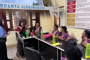 ବେଦାନ୍ତ ଆଲୁମିନିୟମ ଝାରସୁଗୁଡାରେ ମାସିକ ରୁତୁସ୍ରାବ ବର୍ଜ୍ୟବସ୍ତୁ ପରିଚାଳନା ଉପରେ ତାଲିମ କାର୍ଯ୍ୟକ୍ରମ ଆୟୋଜନ କରିଛି