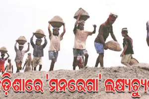 ‘ମନରେଗା’ କାର୍ଯ୍ୟାନ୍ବୟନରେ ସରକାର ବିଫଳ, ଦାଦନ ଚାଲାଣରେ ଅଙ୍କୁଶ ଭାଷଣରେ ସୀମିତ