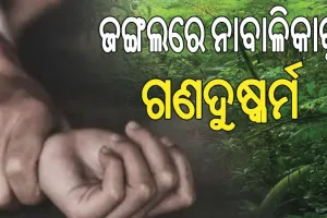 ଜଙ୍ଗଲକୁ ଟେକି ନେଇ ନାବାଳିକାକୁ ଗଣଦୁଷ୍କର୍ମ !