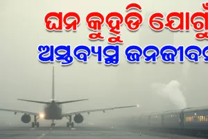 ଦିଲ୍ଲୀରେ ଘନ କୁହୁଡ଼ିର ଚାଦର; ‘ଗମ୍ଭୀର’ ଶ୍ରେଣୀରେ ବାୟୁ ଗୁଣବତ୍ତା, ବିମାନ ଓ ରେଳ ସେବା ବ୍ୟାହତ