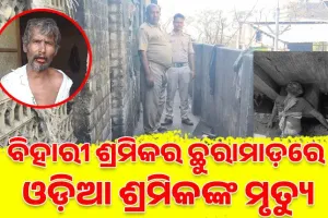 ଖୋର୍ଦ୍ଧା ଘରୋଇ କମ୍ପାନୀରେ ହତ୍ୟାକାଣ୍ଡ: ବିହାରୀ ଶ୍ରମିକର ଛୁରାମାଡ଼ରେ ଓଡ଼ିଆ ଶ୍ରମିକଙ୍କ ମୃତ୍ୟୁ