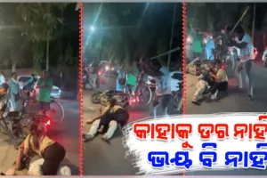 ତଳମୁହାଁ ଆଇନଶୃଙ୍ଖଳା: ରାସ୍ତା ଉପରେ ଗାଈଗୋରୁକୁ ପିଟିବା ପରି କାଠ ଫାଳିଆରେ ଯୁବକଙ୍କୁ ନିସ୍ତୁକ ମାଡ଼...