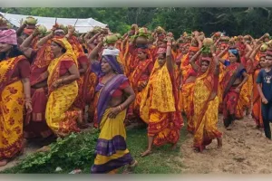 ‎ମନ୍ଦିର ପ୍ରତିଷ୍ଠା ପାଇଁ ୨୫୫ କଳସ ଯାତ୍ରା 