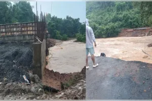ଲଘୁଚାପ ବର୍ଷାରେ ଭାସିଗଲା ହନୁମନ୍ତିଆ ଓ କରଦାଙ୍ଗି ପୋଲ, ୫ ପଂଚାୟତର ୨୫ ହଜାରରୁ ଅଧିକ ଲୋକ ପ୍ରଭାବିତ
