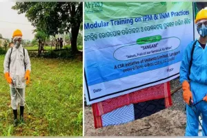 ବେଦାନ୍ତ ଆଲୁମିନିୟର ପ୍ରକଳ୍ପ ସଙ୍ଗମ କଳାହାଣ୍ଡିରେ ୪୦୦ରୁ ଉର୍ଦ୍ଧ କୃଷକଙ୍କୁ ନିରାପଦ ଏବଂ ଦୀର୍ଘସ୍ଥାୟୀ କୃଷି ପଦ୍ଧତି ଉପରେ ତାଲିମ ପ୍ରଦାନ କରିଛି