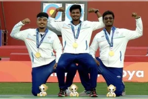 Asian Games 2026: ପୁରୁଷ କମ୍ପାଉଣ୍ଡ ତୀରନ୍ଦାଜୀରେ ଭାରତକୁ ଐତିହାସିକ ସ୍ୱର୍ଣ୍ଣ ପଦକ