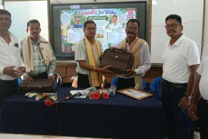 କୃଷ୍ଣପ୍ରସାଦ ବ୍ଲକ ସ୍ପୋର୍ଟସ୍ ଆସୋସିଏସନ୍ ପକ୍ଷରୁ ଅବସରକାଳୀନ ସମ୍ବର୍ଦ୍ଧନା ସଭା