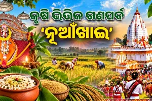 ପଶ୍ଚିମ ଓଡ଼ିଶାରେ ଉତ୍ସାହର ସହ ପାଳିତ ହେଉଛି କୃଷି ଭିତ୍ତିକ ଗଣପର୍ବ ‘ନୂଆଁଖାଇ’: ମା’ ସମଲେଶ୍ୱରୀଙ୍କ ନିକଟରେ ଲାଗି ହେବ ନବାନ୍ନ