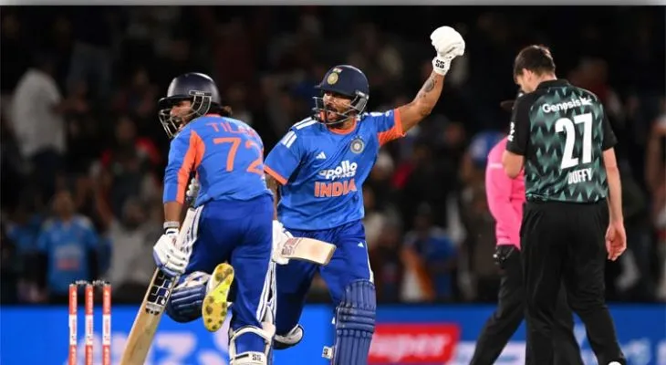 ନ୍ୟୁଜିଲାଣ୍ଡ ବିପକ୍ଷ ଦ୍ୱିତୀୟ T20ରେ ୪ ୱିକେଟରେ ଜିତିଲା ଟିମ୍ ଇଣ୍ଡିଆ, ସିରିଜରେ ୨-୦ରେ ଆଗୁଆ