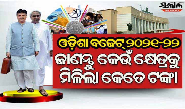 ରାଜ୍ୟ ବଜେଟ୍‌ ୨୦୨୧-୨୨ : ଜାଣନ୍ତୁ କେଉଁ କ୍ଷେତ୍ର ପାଇଁ କେତେ ଟଙ୍କା ବ୍ୟୟ ବରାଦ କଲେ ରାଜ୍ୟ ସରକାର
