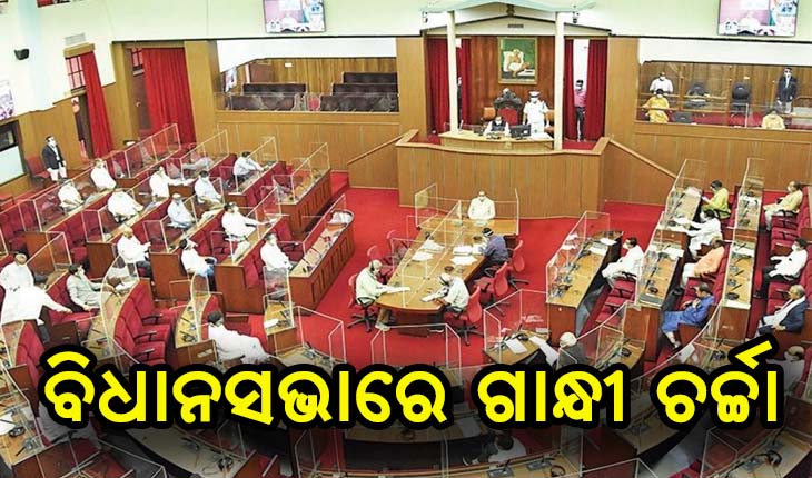 ଗାନ୍ଧୀମୟ ବିଧାନସଭା, ଗାନ୍ଧୀଙ୍କ ଓଡ଼ିଶା ଆଗମନକୁ ଶହେ ବର୍ଷ ପୂର୍ତ୍ତି ଅବସରରେ ଗୃହରେ ଚାଲିଛି ସ୍ବତନ୍ତ୍ର ଆଲୋଚନା