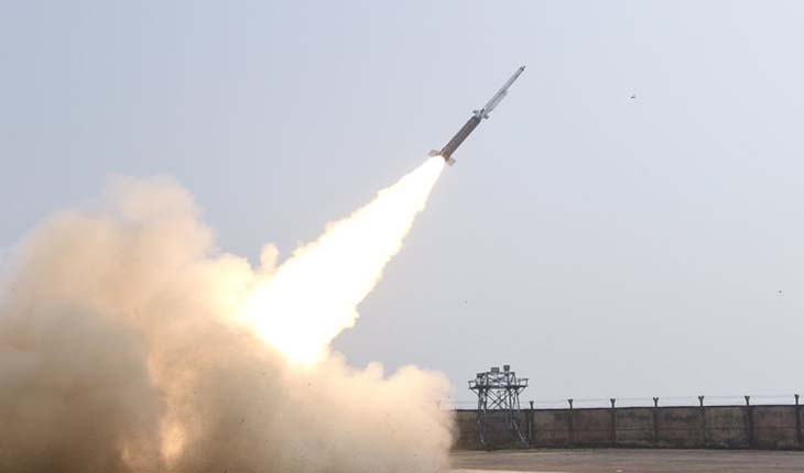 ସ୍ୱଦେଶୀ ଜ୍ଞାନକୌଶଳରେ ନିର୍ମିତ ଏୟାର-ଟୁ-ଏୟାର କ୍ଷେପଣାସ୍ତ୍ରର ସଫଳ ପରିକ୍ଷଣ