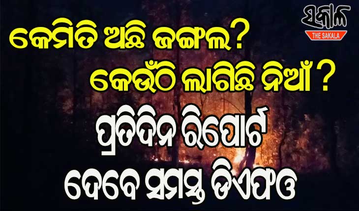 ଜଙ୍ଗଲ ନିଆଁକୁ ଆୟତ୍ତ କରିବା ପାଇଁ ଆକ୍ସନ ମୋଡ୍‌ରେ ରାଜ୍ୟ ସରକାର