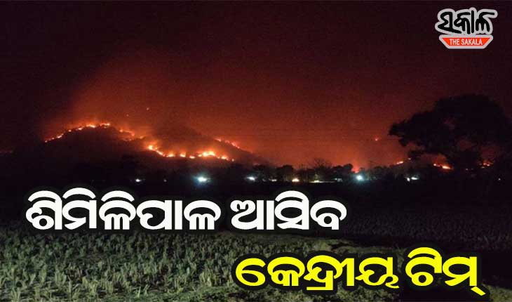 ଆସନ୍ତାକାଲି ଶିମିଳିପାଳ ଆସିବ କେନ୍ଦ୍ରୀୟ ଟିମ୍, ନିଆଁ ଲାଗିଥିବା ସ୍ଥାନରେ କରିବେ ସମୀକ୍ଷା‌