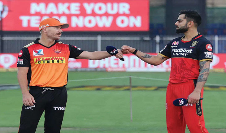 ଆଇପିଏଲ୍‌ ୨୦୨୧ : ଟସ୍‌ ଜିତିଲା ହାଇଦ୍ରାବାଦ, ବ୍ୟାଟିଂ କରିବ ବାଙ୍ଗାଲୋର