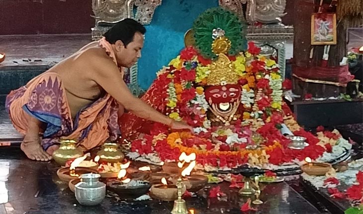 ମା’ ତାରିଣୀଙ୍କ ଚଇତି ପର୍ବ ଆରମ୍ଭ, କରୋନା କଟକଣାରେ ଚାଲିଛି ଦର୍ଶନ