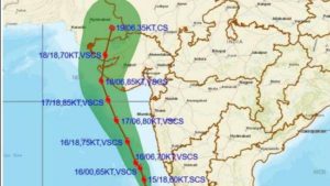 ଭୟଙ୍କର ରୂପ ନେଉଛି ଆଗକୁ ବଢୁଛି ବାତ୍ୟା 'ତୌକତେ'