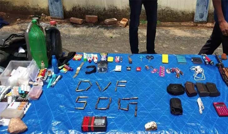 ସୁରକ୍ଷାକର୍ମୀ ଓ ନକ୍ସଲ ମୁହାଁମୁହିଁ : ଏନକାଉଣ୍ଟରରେ ୬ ନକ୍ସଲ ନିହତ, ବିପୁଳ ପରିମାଣର ଅସ୍ତ୍ରଶସ୍ତ୍ର ଜବତ