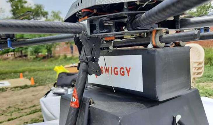 ସ୍ବିଗିର ନୂତନ ପ୍ରୟାସ: ଡ୍ରୋନ୍‌ ଯୋଗେ ଘରେ ଘରେ ପହଞ୍ଚାଇବ ଖାଦ୍ୟ