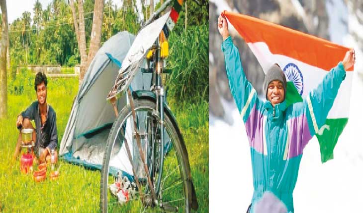 ସାଇକଲ୍‌ରେ କେରଳରୁ କାଶ୍ମୀର