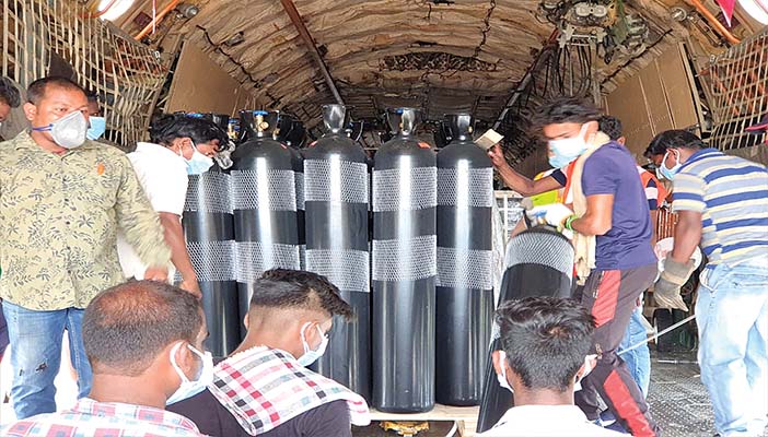 ଚୀନ୍‌ରୁ ଅକ୍ସିଜେନ୍ ସିଲିଣ୍ଡର ଆସିଲା ପରେ କୋଭିଡ୍ ବିରୋଧରେ ଓଏସ୍ଏଲ୍‌ର ଲଢ଼େଇ ଜାରି