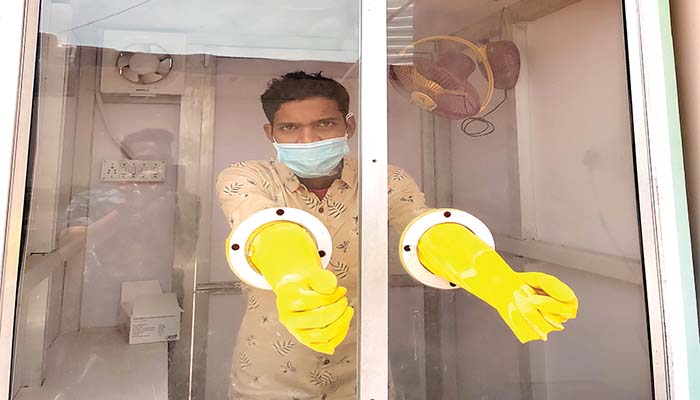 ୧୪ ହଜାର ଲୋକଙ୍କ ସ୍ୱାବ୍‍ ପରୀକ୍ଷା କରିଛନ୍ତି ଉମାଶଙ୍କର