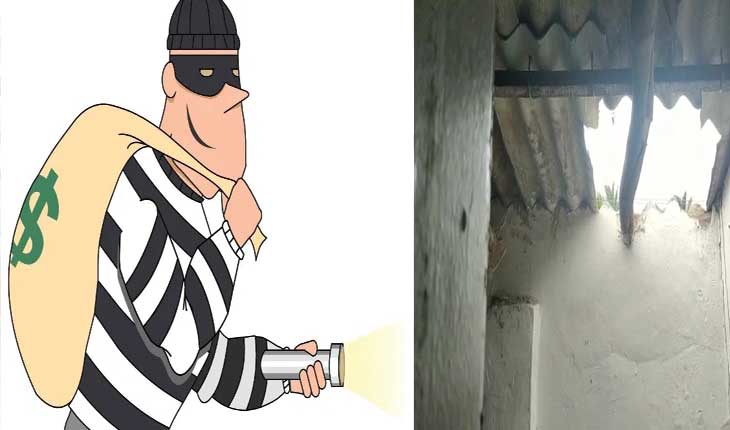 ଆଜବେଷ୍ଟସ ଭାଙ୍ଗି ଦୋକାନରୁ ମୋବାଇଲ୍, କମ୍ପ୍ୟୁଟର ଲୁଟିନେଲେ ଦୁର୍ବୃତ୍ତ