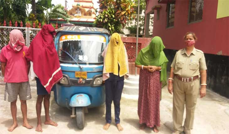 ୧କୋଟି ରୁ ଉର୍ଦ୍ଧ୍ବ ମୂଲ୍ୟର ବ୍ରାଉନ ସୁଗର ସହିତ ୧ଲକ୍ଷ ଟଙ୍କା ଜବତ, ୪ଗିରଫ