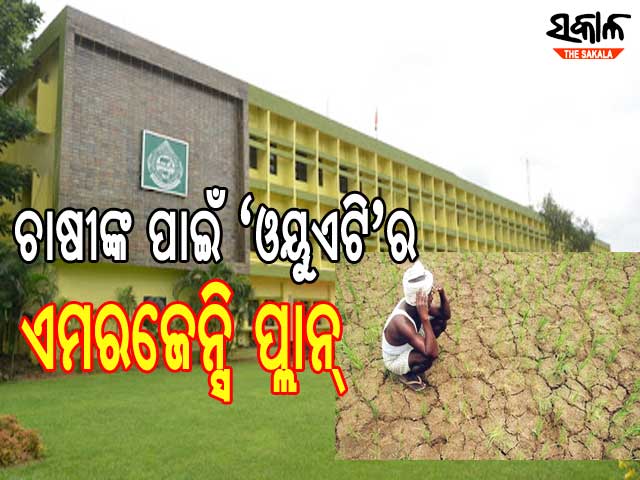 ନିଅଣ୍ଟିଆ ବର୍ଷାକୁ ଦୃଷ୍ଟିରେ ରଖି ଚାଷୀଙ୍କ ପାଇଁ ଆପାତକାଳୀନ ପ୍ଲାନ ପ୍ରସ୍ତୁତ କଲା ଓୟୁଏଟି