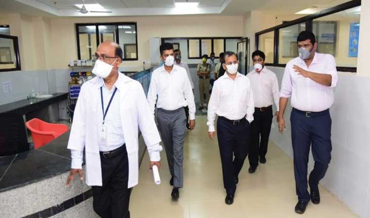 ସୁନ୍ଦରଗଡରେ ବିଭିନ୍ନ ପ୍ରକଳ୍ପ ଓ ଏନଟିପିସି ମେଡିକାଲ ପରିଦର୍ଶନ କଲେ ମୁଖ୍ୟ ଶାସନ ସଚିବ ଓ ୫-ଟି ସଚିବ