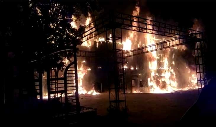 ବୁର୍ଲା ଏମସିଏଲର ଆନନ୍ଦ ବିହାର କ୍ଲବରେ ଭୟାବହ ଅଗ୍ନିକାଣ୍ଡ, ନିଆଁରେ ପୋଡି ନଷ୍ଟ ହେଲା ଲକ୍ଷାଧିକ ଟଙ୍କାର ସମ୍ପତ୍ତି