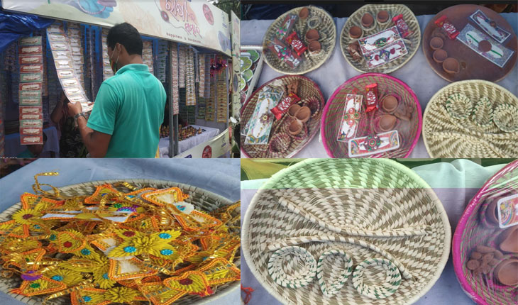 ସ୍ବାବଲମ୍ବୀ ହେଉଛନ୍ତି ମହିଳା: ନିଜେ ପ୍ରସ୍ତୁତ କରି ବଜାରରେ ବିକ୍ରି କରୁଛନ୍ତି ରାକ୍ଷୀ, ମନମୋହୁଛି ସବାଇ ଘାସ ଓ ମାଟିରେ ପ୍ରସ୍ତୁତ ସ୍ବତନ୍ତ୍ର ବନ୍ଦାପନା ଥାଳି