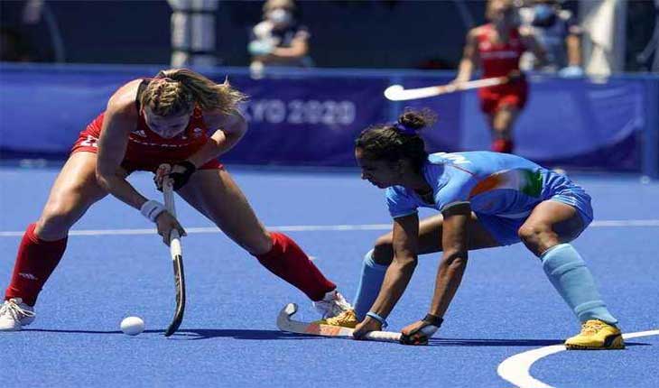 ଟୋକିଓ ଅଲିମ୍ପିକ୍ସ: ବ୍ରୋଞ୍ଚ ଲଢ଼େଇରେ ଗ୍ରେଟ୍ ବ୍ରିଟେନ୍‌ଠାରୁ ୪-୩ ଗୋଲରେ ପରାସ୍ତ ହେଲା ଭାରତ