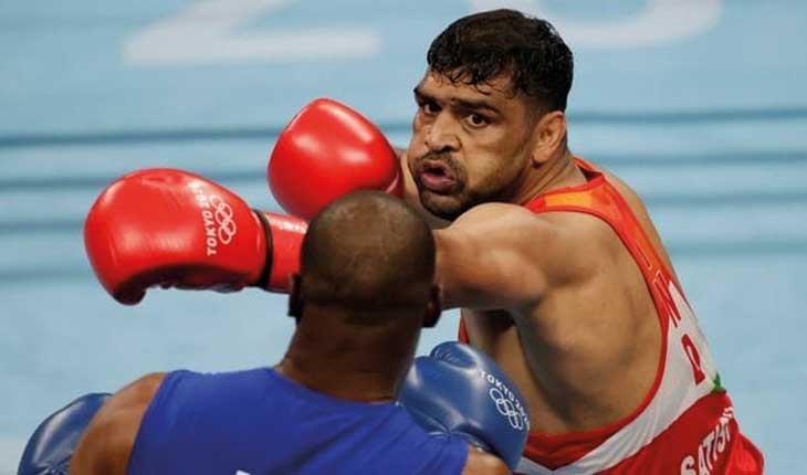 ଟୋକିଓ ଅଲିମ୍ପିକ୍ସ: ଭାରତକୁ ପୁଣି ନିରାଶା, ବକ୍ସିଂ କ୍ୱାର୍ଟର ଫାଇନାଲରେ ହାରିଲେ ସତୀଶ