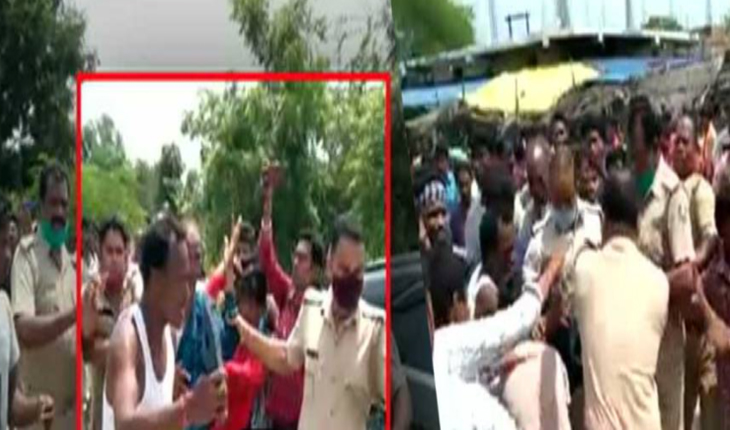 ଦୁର୍ଘଟଣା ଘଟାଇ ଫେରାର ହୋଇଯାଉଥିଲା ଟ୍ରକ ଚାଳକ: ସ୍ଥାନୀୟଲୋକେ କାବୁ କରି ନିସ୍ତୁକ ପିଟିଲେ