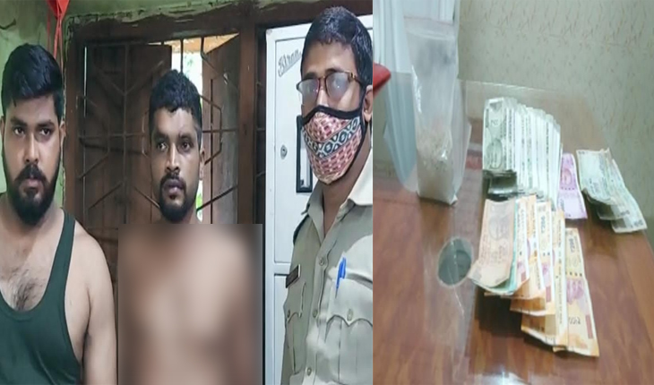 ବ୍ରାଉନସୁଗର ନେବାକୁ ଆସି ଜଳେଶ୍ବର ପୋଲିସ ଦ୍ୱାରା ଧରା ପଡିଲେ ମଞ୍ଚେଶ୍ୱର ଅଞ୍ଚଳର ଦୁଇ ବେପାରୀ