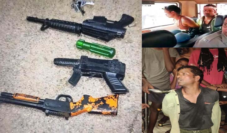 ନକଲି ବନ୍ଧୁକ ଧାରୀଙ୍କ ଅସଲି ଚୋରି ଉଦ୍ଯମ, କାବୁକଲେ ଗ୍ରାମବାସୀ